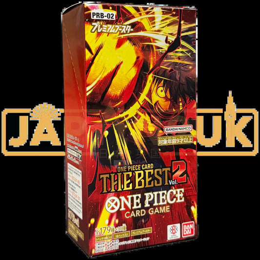 One Piece the Best PRB-02 Japanese Booster Box