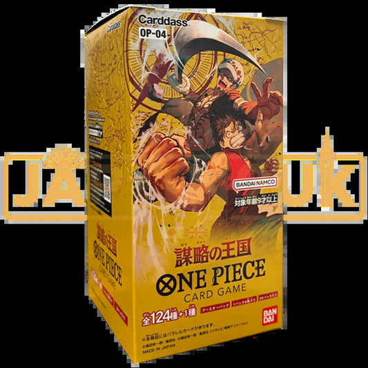 One Piece Kingdom of Conspiracies OP-04 Japanese Booster Box