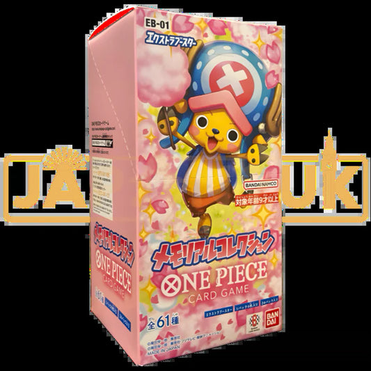 One Piece Extra Booster Memorial Collection EB-01 Japanese Booster Box