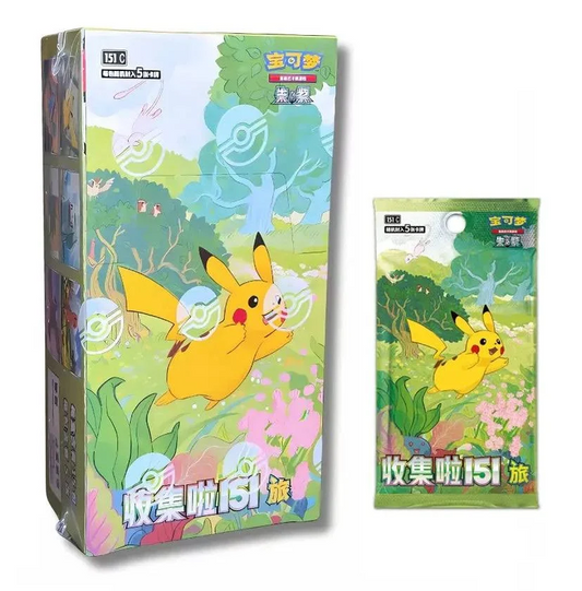 Collect 151 Journey 151 C Simplified Chinese Slim Booster Box